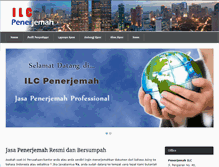Tablet Screenshot of ilc-penerjemah.com